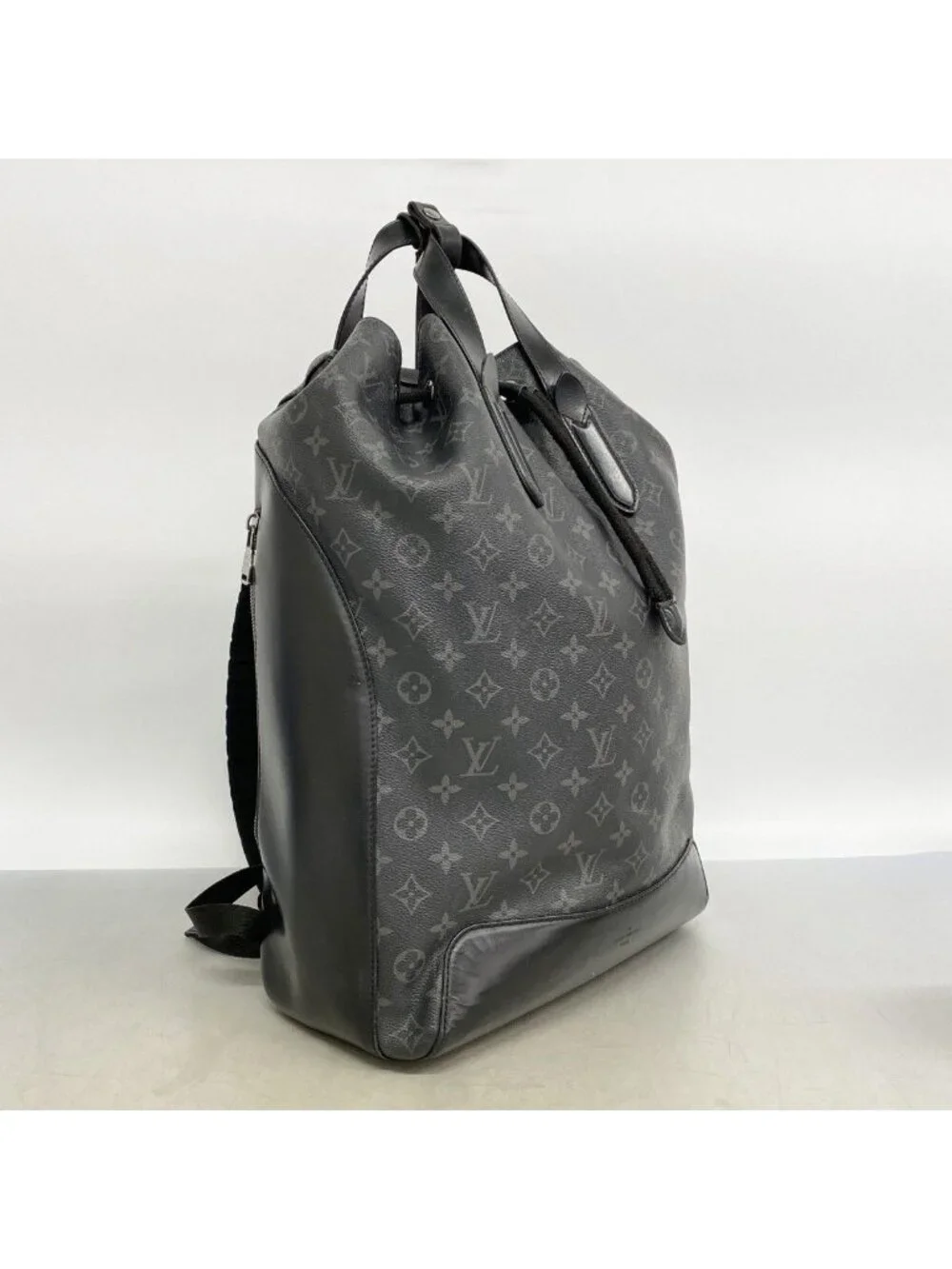 Louis Vuitton Backpack Monogram Eclipse Explorer Black